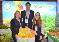 SiCar Farms Jackie Carrillo, Luis Gudino and Brenda Covarrubia are exporters of limes and citrus.